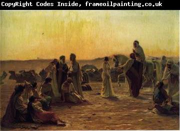 unknow artist Arab or Arabic people and life. Orientalism oil paintings 562